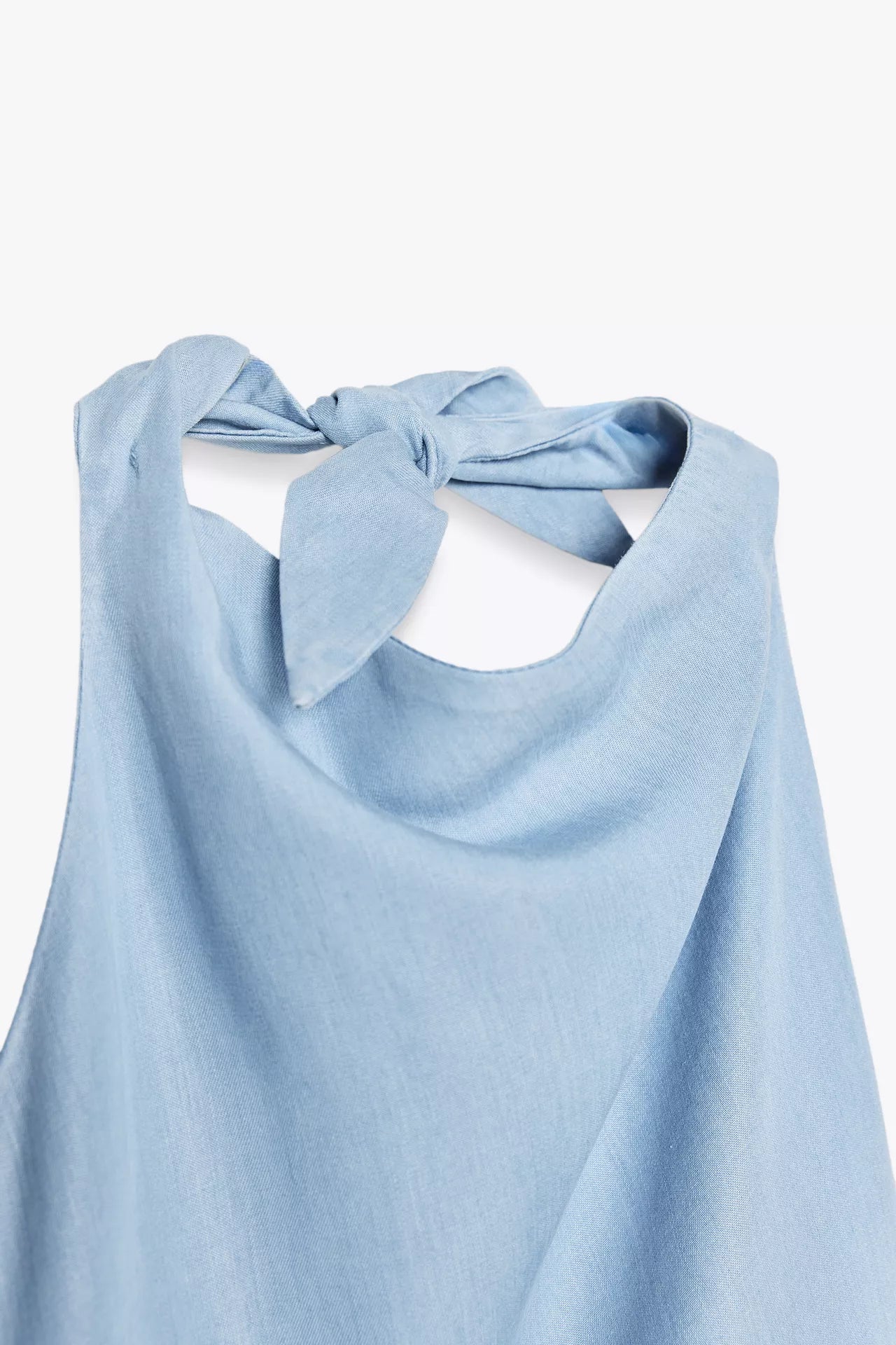 ZARA – Flowing Halter Dress (Size M)