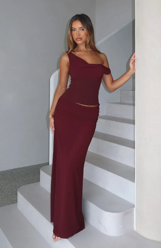 White Fox Unavailable Energy Maxi Dress