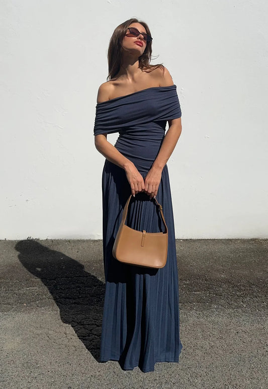 Lioness – Field of Dreams Maxi Dress (Navy, Size M)