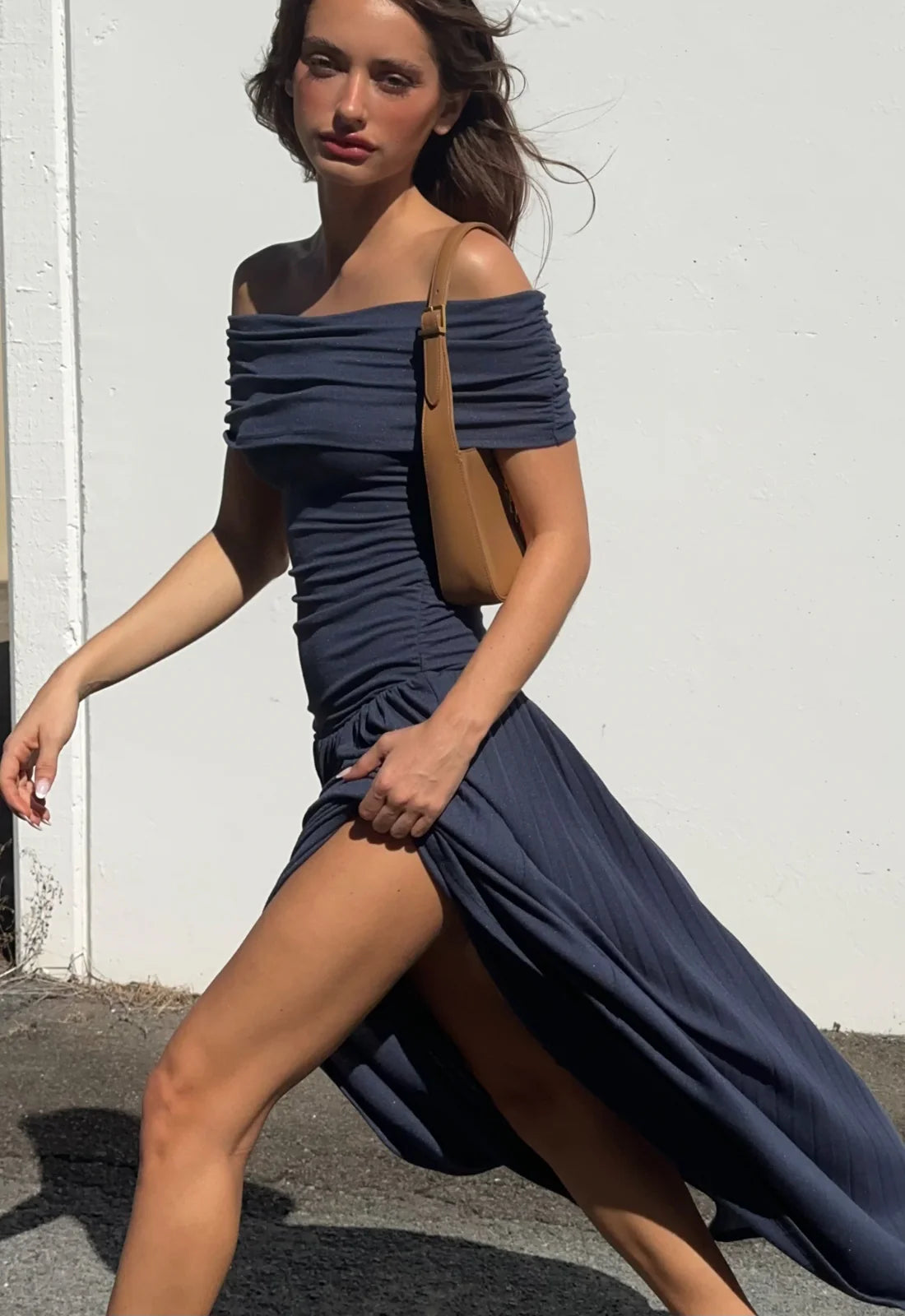 Lioness – Field of Dreams Maxi Dress (Navy, Size M)