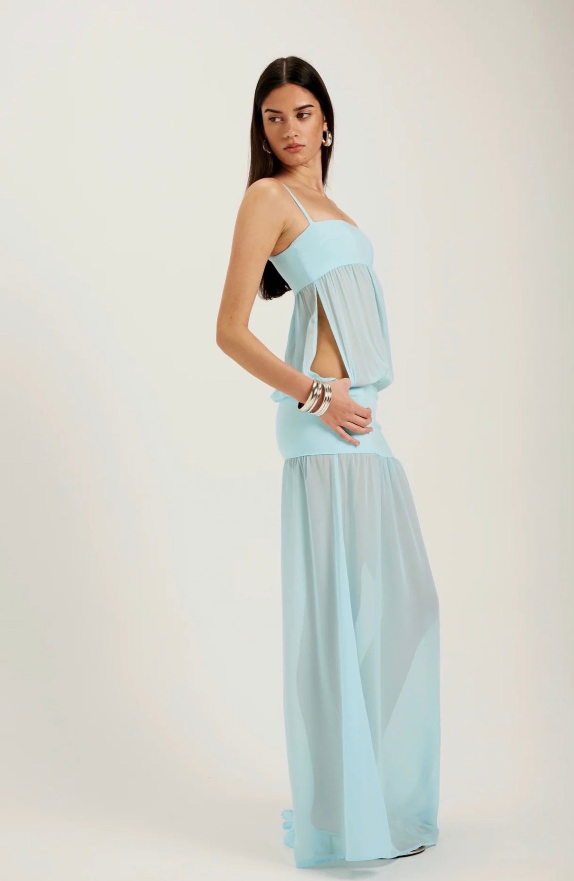 Ance Gria – Romeo Gown (Aqua, Size M)