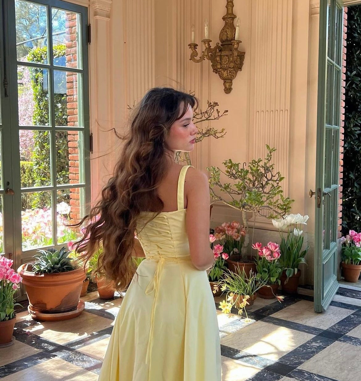 House Of CB Buttercup Bustier Carmen Dress