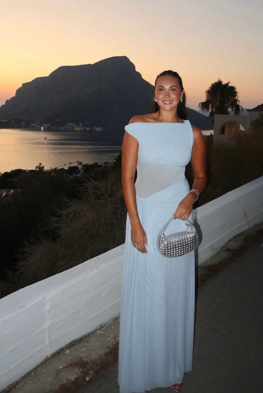 Misha Sisal Mesh Dress