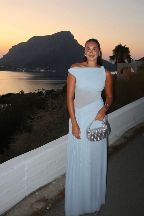Misha Sisal Mesh Dress