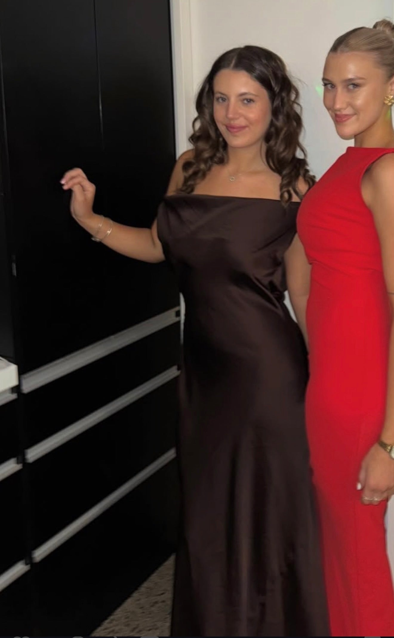 Zara Long Satin Dress