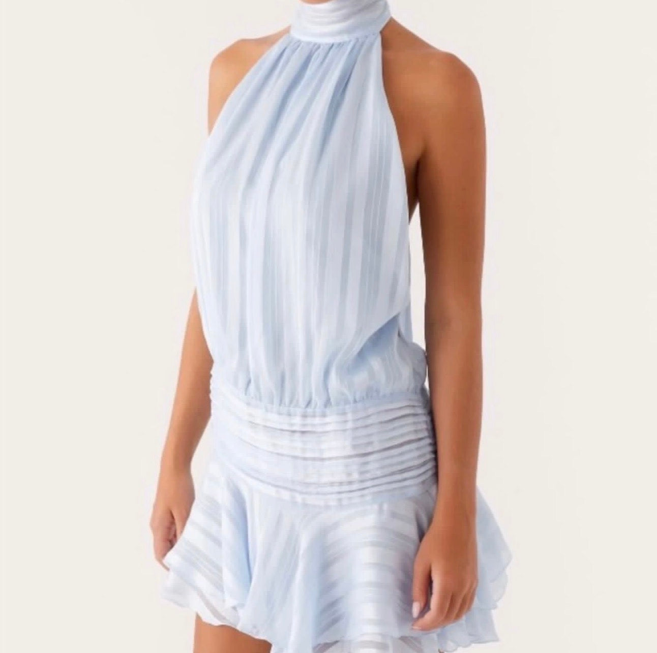 Peppermayo Willow Chiffon Mini Dress
